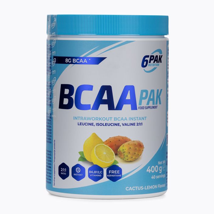 BCAA 6PAK PAK amino acids 400g cactus-citrus PAK/013#KAKCY