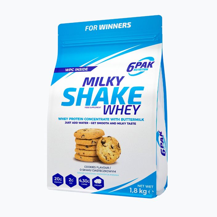Whey 6PAK Milky Shake 1800 g Cookies