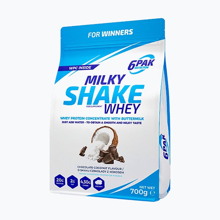 Whey 6PAK Milky Shake 700g coconut-chocolate PAK/032