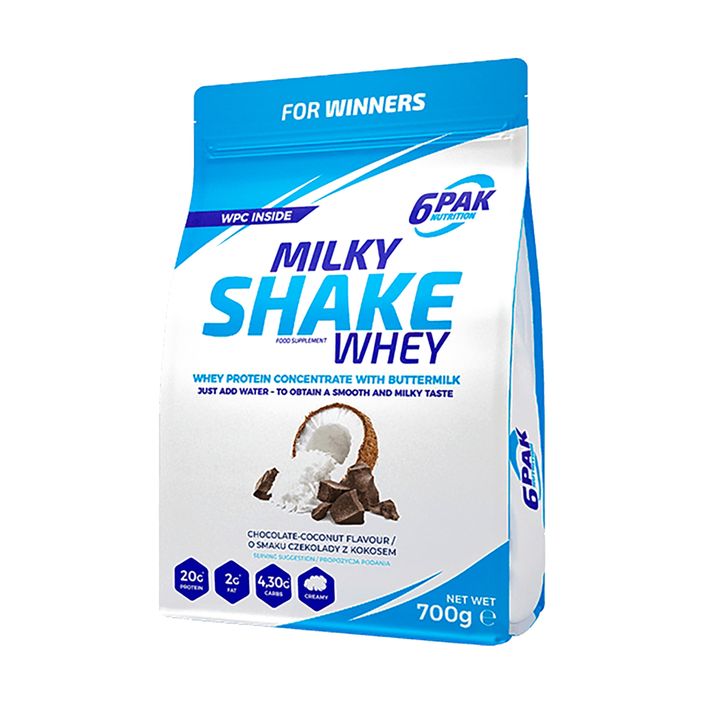 Whey 6PAK Milky Shake 700g coconut-chocolate PAK/032 2