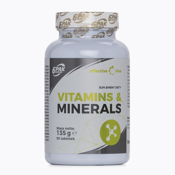EL Vitamins & Minerals 6PAK vitamin and mineral complex 90 tablets PAK/109