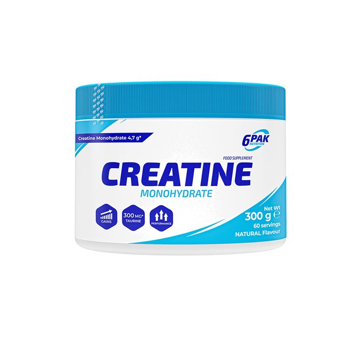 Creatine Monohydrate 6PAK creatine 300g Pure PAK/243 2