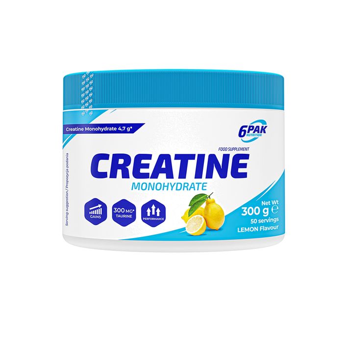 Creatine Monohydrate 6PAK creatine 300g lemon PAK/243 2