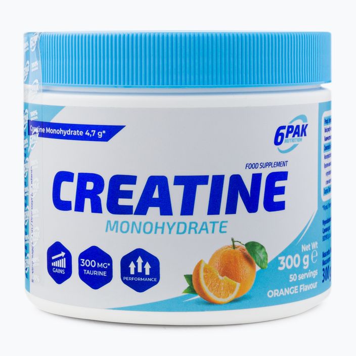 Creatine Monohydrate 6PAK creatine 300g orange PAK/243