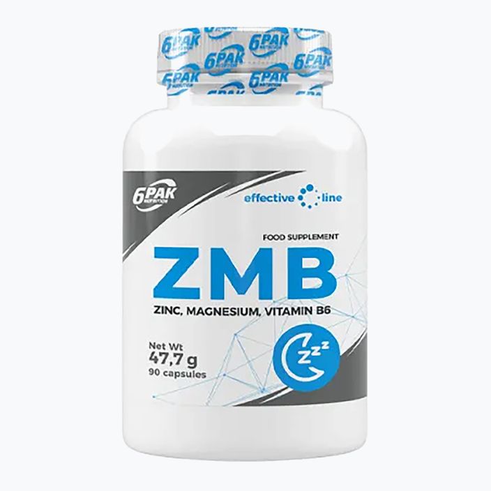 Zinc, magnesium, B6 6PAK EL ZMB 90 capsules 2