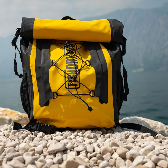 FishDryPack Explorer 40l yellow FDP-EXPLORER40 waterproof backpack 8