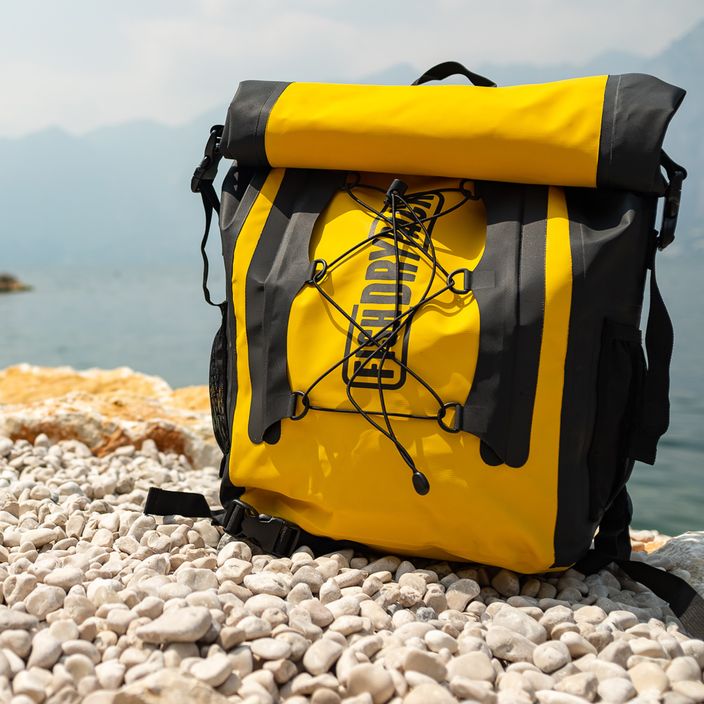 FishDryPack Explorer 40l yellow FDP-EXPLORER40 waterproof backpack 9