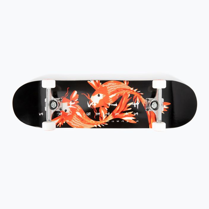 Fish Skateboards Pro 8.0" Koi classic skateboard black SKATE-KOI8-SIL-WHI 4