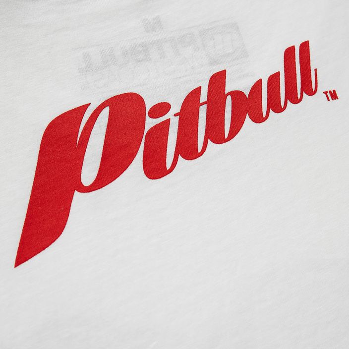 Men's T-shirt Pitbull West Coast RED BRAND white 5