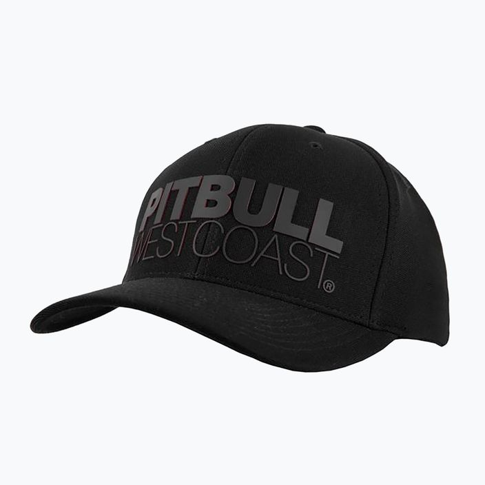 Pitbull West Coast men's Snapback Seascape black/red print cap
