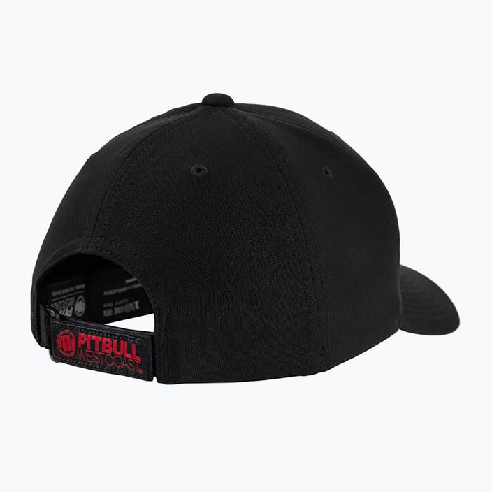 Pitbull West Coast men's Snapback Seascape black/red print cap 2