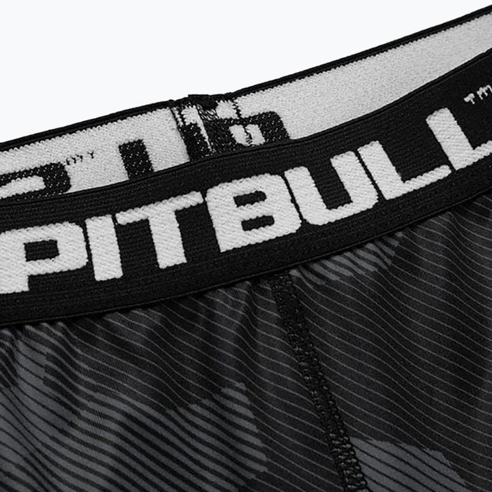 Men's compression shorts Pitbull West Coast Shorts Dillard grey camo 3
