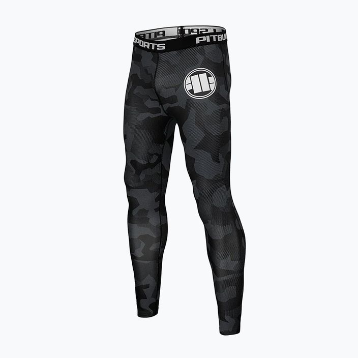 Men's leggings Pitbull West Coast Compr Pants Dillard grey camo