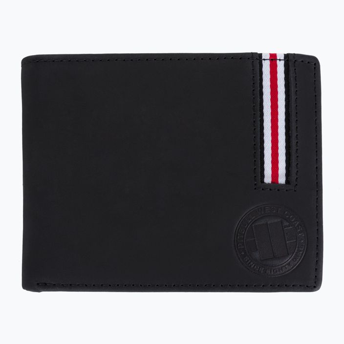 Men's wallet Pitbull West Coast Embosed Leather Lin Wood black 2