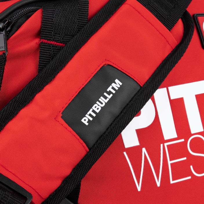Men's training bag Pitbull West Coast TNT Sports black/red 10