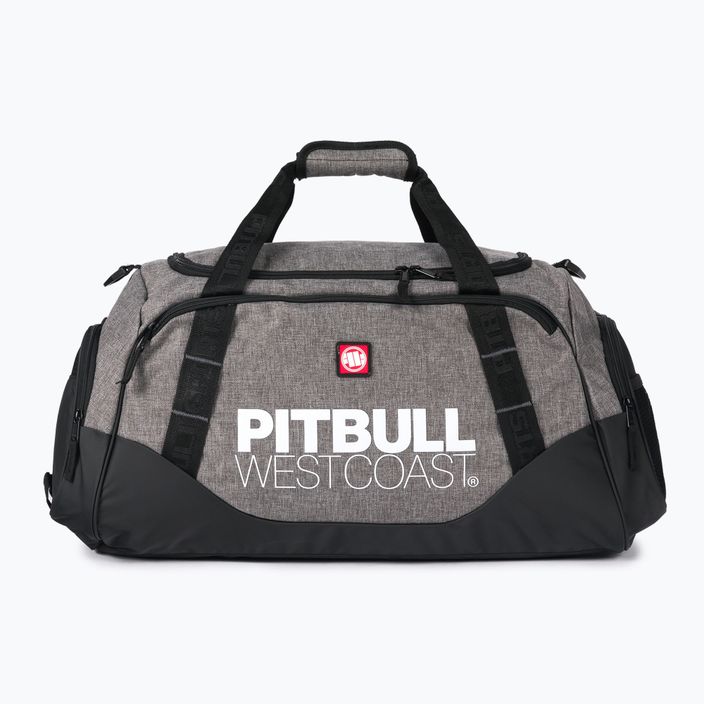 Men's training bag Pitbull West Coast TNT Sports black/grey melange