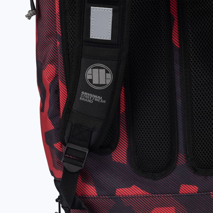 Men's backpack Pitbull West Coast Airway Big black/red 6