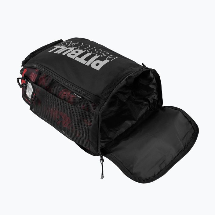Men's backpack Pitbull West Coast Airway Big black/red 12