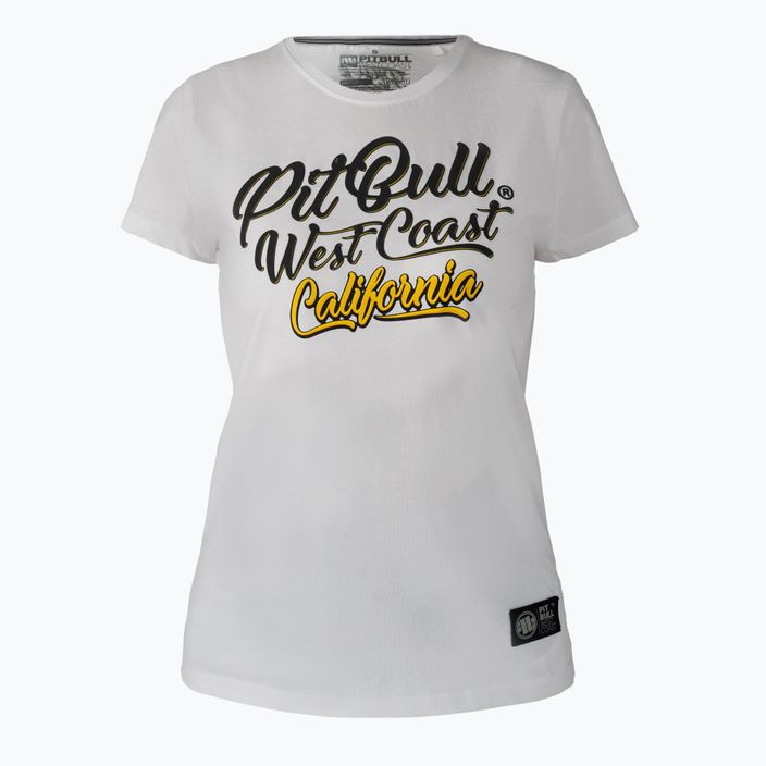 Ladies' T-shirt Pitbull West Coast Surf Dog white