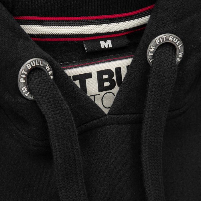 Men's sweatshirt Pitbull West Coast Hooded Small Logo 21 black 4