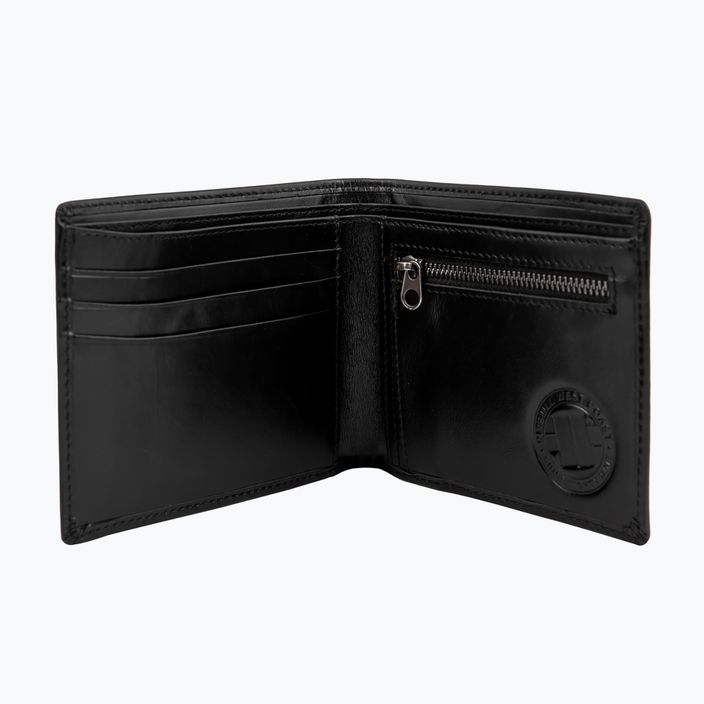 Men's wallet Pitbull West Coast Embosed Leather National City black 8