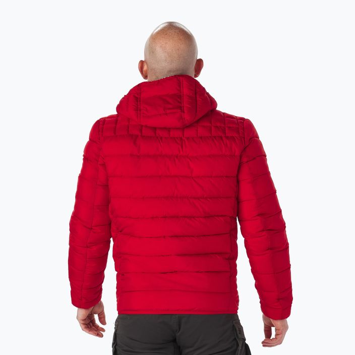 Men's Pitbull West Coast Padded Hooded Seacoast winter jacket red 2