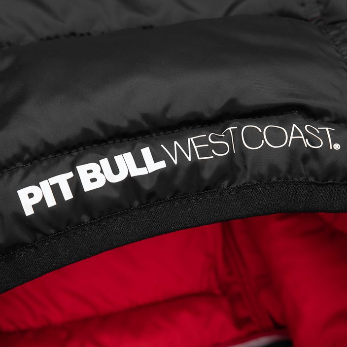 Men's winter jacket Pitbull West Coast Padded Hooded Seacoast black 6