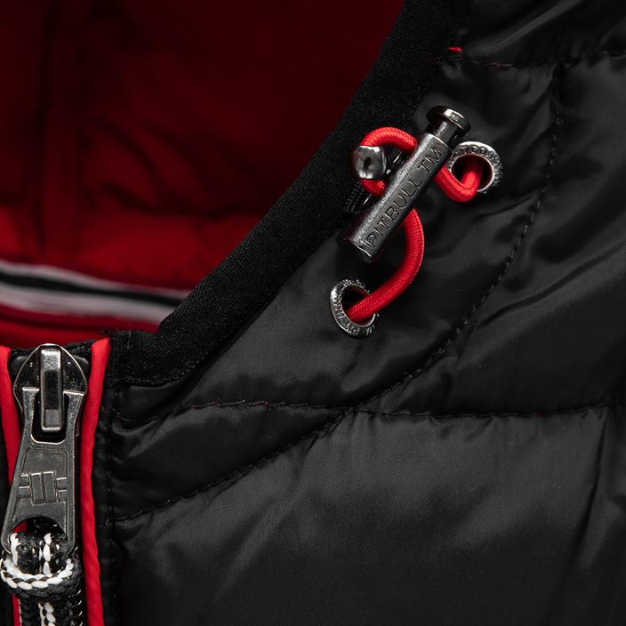 Men's winter jacket Pitbull West Coast Padded Hooded Seacoast black 7