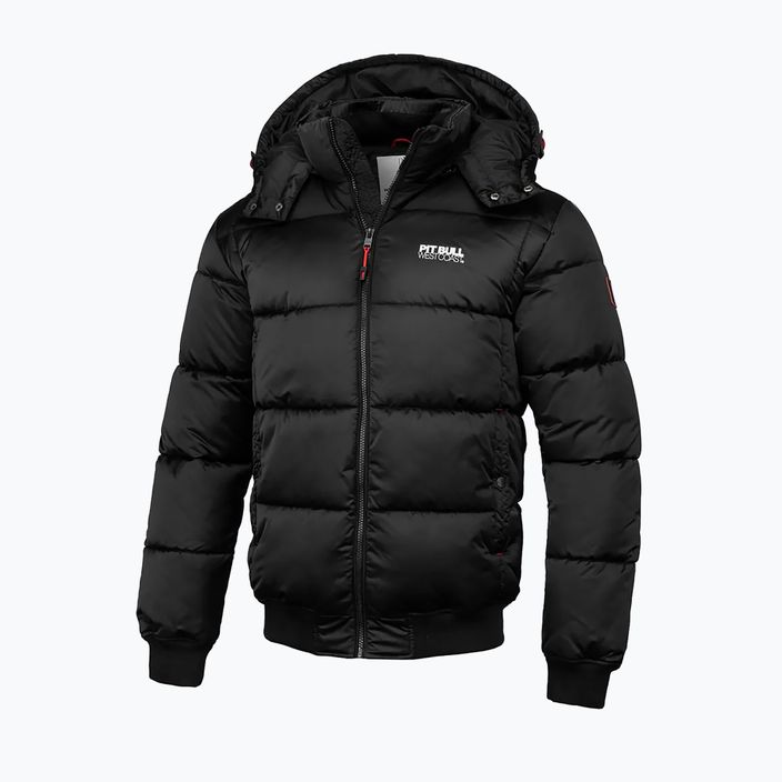 Men's winter jacket Pitbull West Coast Padded Hooded Walpen black 3