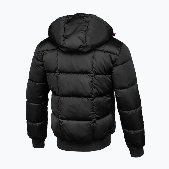 Men's winter jacket Pitbull West Coast Padded Hooded Walpen black 4