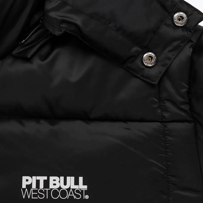 Men's winter jacket Pitbull West Coast Padded Hooded Walpen black 7