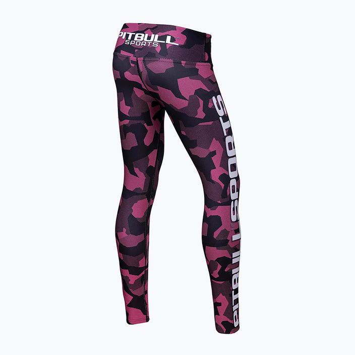 Women's leggings Pitbull West Coast Compr Pants Dillard pink camo 2