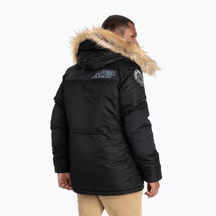 Men's winter jacket Pitbull West Coast Alder Fur Parka black 3