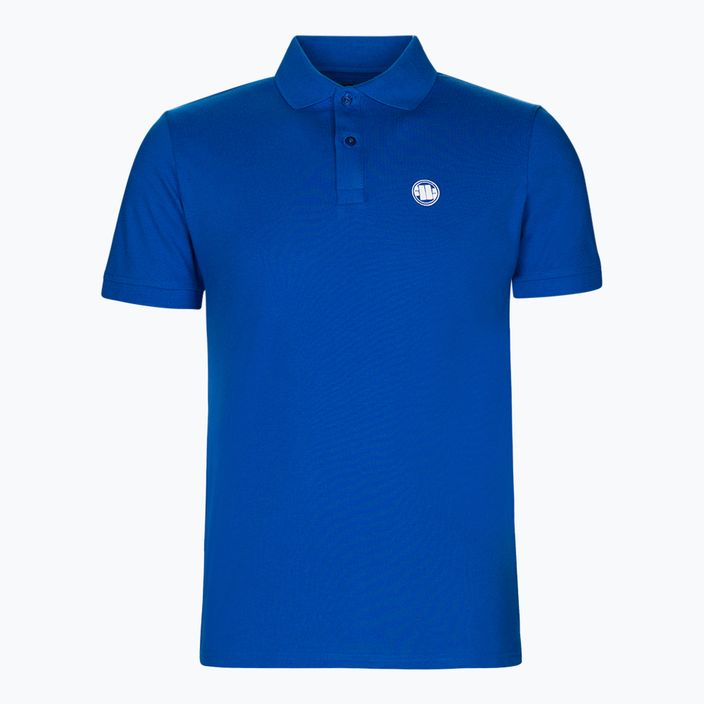 Men's polo shirt Pitbull West Coast Polo Regular Logo royal blue