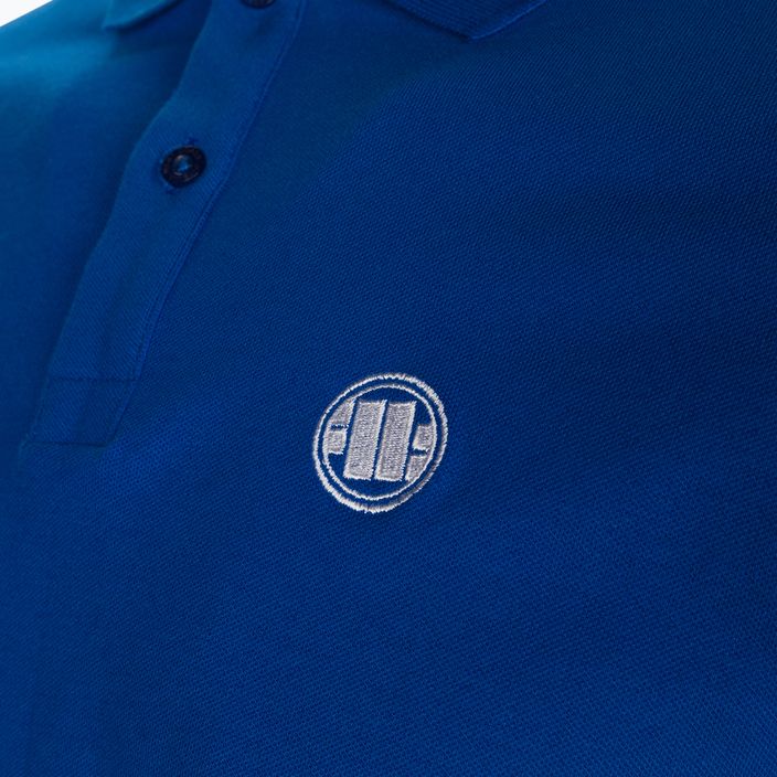 Men's polo shirt Pitbull West Coast Polo Regular Logo royal blue 3