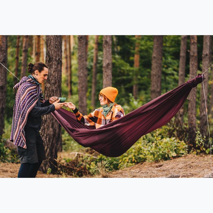 Lesovik hiking hammock Spirit burgundy ron 6