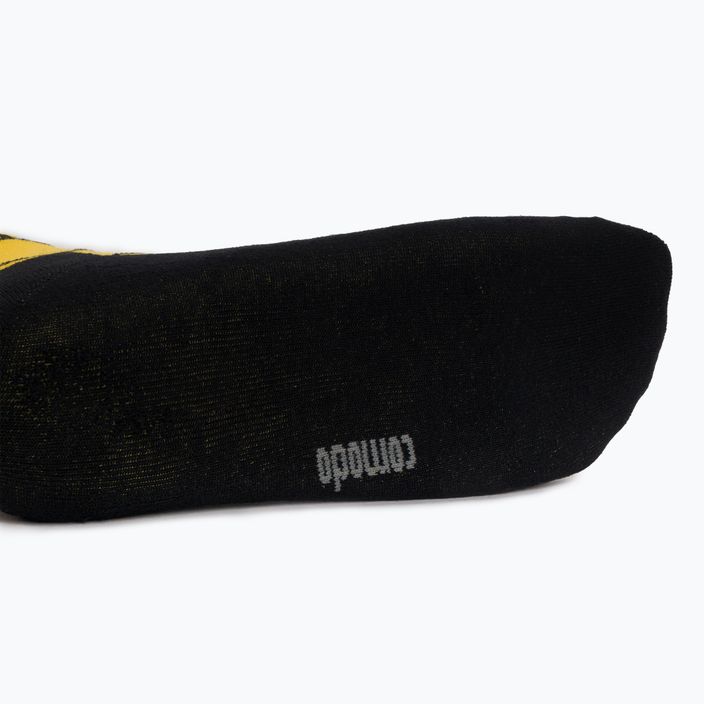 Comodo black/yellow riding knee socks SJBW/01 5