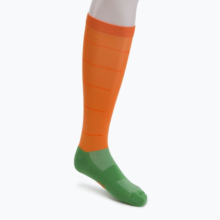Comodo black/orange riding socks SJP/03 3