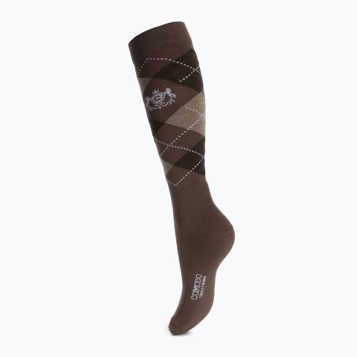 Comodo brown riding socks SJPW/09 2