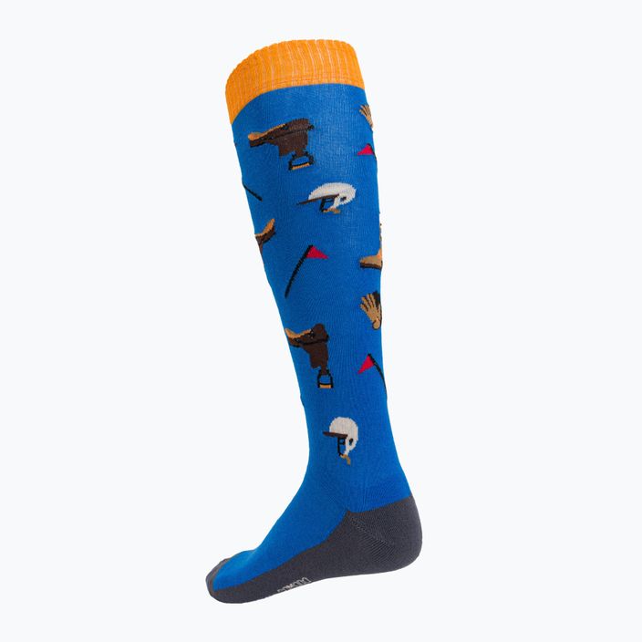 Comodo blue riding socks SJBW/31 4