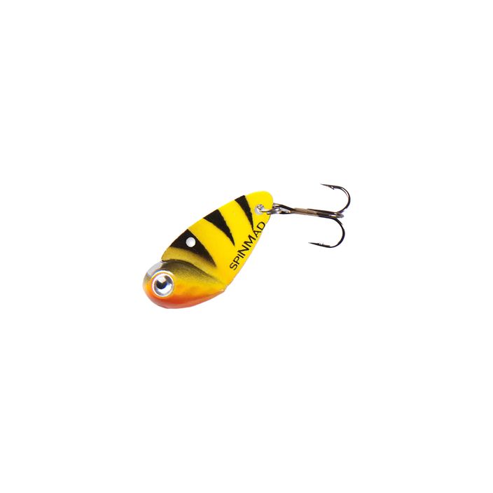 SpinMad moth cicada lure yellow and black 0101 2