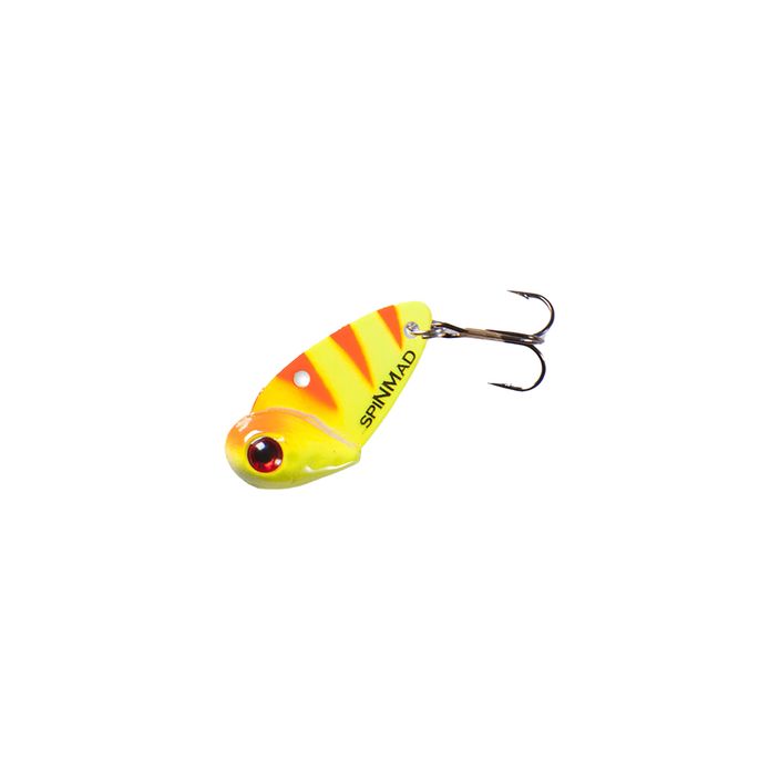 SpinMad moth cicada lure yellow and red 0103 2