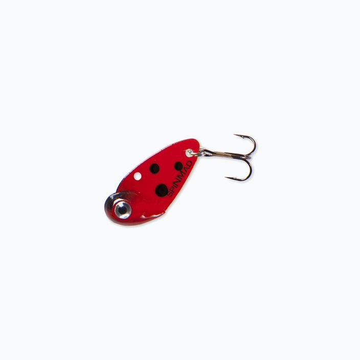 SpinMad moth cicada lure red 0104