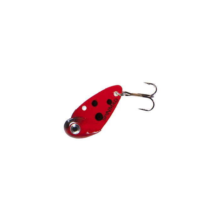 SpinMad moth cicada lure red 0104 2