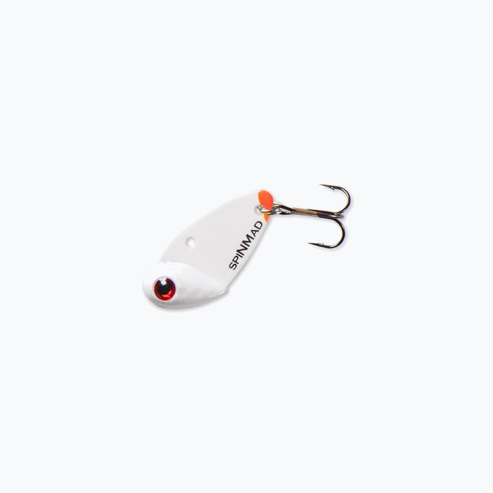 SpinMad moth cicada lure white 0109