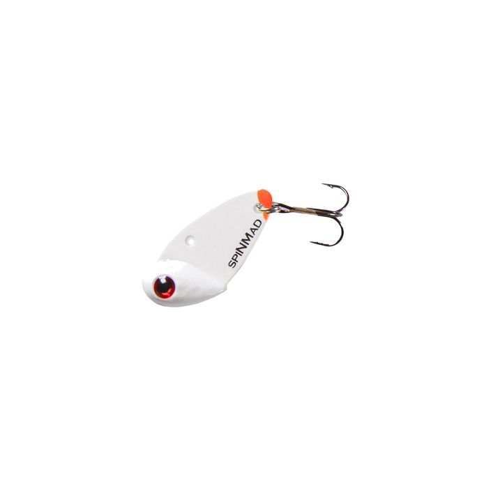 SpinMad moth cicada lure white 0109 2