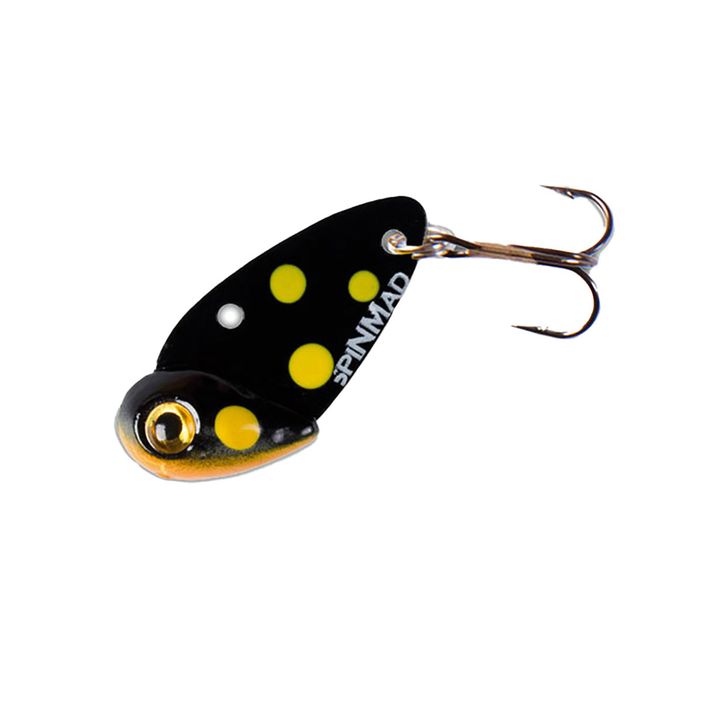 SpinMad moth cicada lure black and yellow 0115 2
