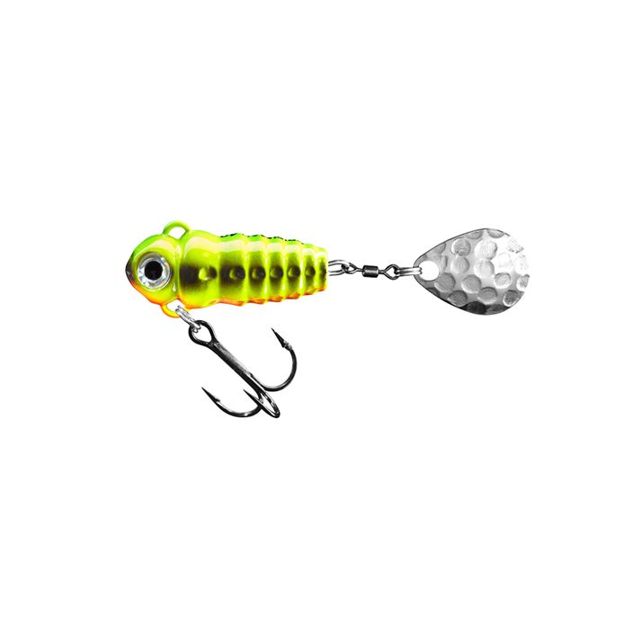 SpinMad Crazy Bug Tail spin bait yellow and black 2405 2