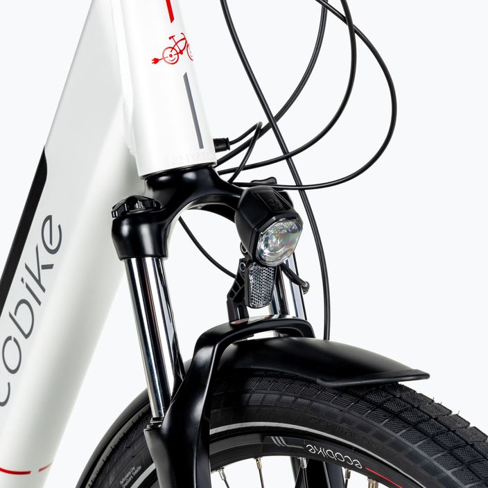 EcoBike LX300 Greenway electric bicycle white 1010306 13