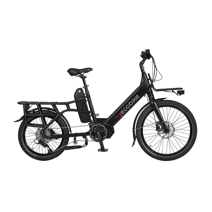 EcoBike Cargo/16Ah Trapeze Cargo+X300 10.4 AH Greenway electric bike black 1010503 9